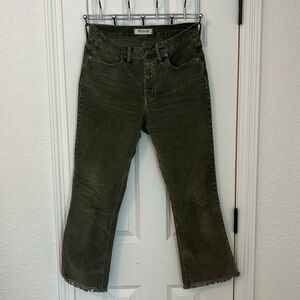 Madewell corduroy pants